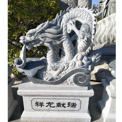 景區(qū)擺放石材十二生肖屬相 石雕戶(hù)外園林動(dòng)物雕塑