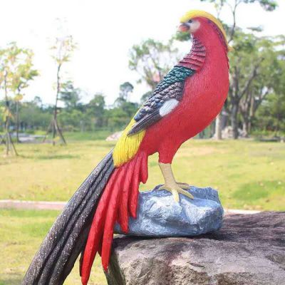 玻璃鋼仿真動(dòng)物雕塑公園彩繪擺件